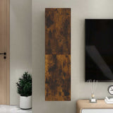 Wall-mounted TV Cabinet Smoked Oak 30.5x30x110 cm 826676