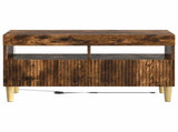 LED TV Cabinet Smoked Oak Engineered Wood 896780