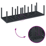 Garden Dining Set 13 pcs Anthracite Synthetic rattan 3378613