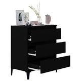 Sideboard Black Engineered wood Medium Sideboard Rectangular 823049