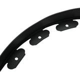 Lawn Edgings Black 3000 x 4 x 5 cm Plastic 42029836