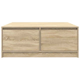 Coffee Table with Drawers Sonoma Oak 100x100x40 cm 3328401