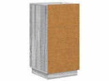 Drawer Cabinet Grey Sonoma 33 x 34.5 x 87 cm Engineered Wood 895311