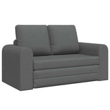 Sofa Bed Dark grey 148 x 71 x 83 cm Fabric 4106674