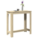 Bar Table Sonoma Oak 102x50x103.5 cm Engineered Wood 854411