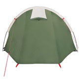 Camping Tent Tunnel 4-Person Green Waterproof 94394