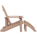 Garden Chair Brown HDPE Standard 318647