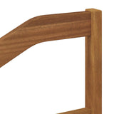 Outdoor Sofa Solid Acacia Wood Natural 3436369