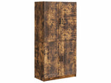 Cabinet Set 2 pcs Smoked Oak Engineered Wood 3416948