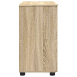 Bathroom Cabinet with Drawer Sonoma Oak 76.5 x 35 x 64 cm 883296