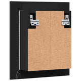 LED Bathroom Mirror Cabinet Black 40x12x45 cm Acrylic 804949