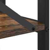 Bookshelf Smoked Oak 80 x 30 x 85 cm Engineered Wood 868427