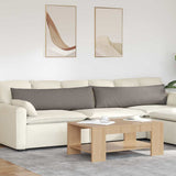 Sofa Pillows 2 pcs Taupe 145 x 40 cm Fabric 42013831