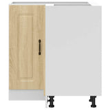 Kitchen Corner Base Cabinet Kalmar Sonoma Oak Engineered Wood 853510