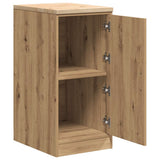Garage Storage Cabinet Artisan Oak 40x51x85 cm Solid Wood Pine 860570