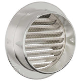 Air Vent Covers 8 pcs Silver 150 mm Stainless Steel 42019381