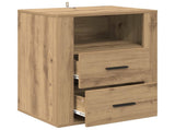 Bedside Cabinet Artisan Oak 35 x 50 x 60 cm Engineered Wood 881079