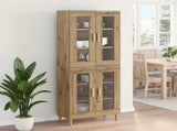 Highboard Artisan Oak 69.5 x 34 x 180 cm Engineered Wood 3415980