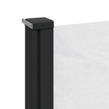 Retractable Side Awning White 140x500 cm 4004421