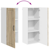 Wall Cabinet PORTO Sonoma Oak 40 x 31 x 100 cm Engineered Wood 885467