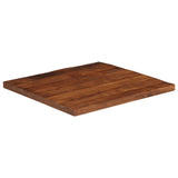 Table Top 70x70x2.5 cm Square Solid Wood Reclaimed 371203