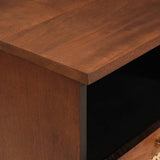 TV Cabinet with Drawer Brown 70 x 33.5 x 46 cm Solid Mango Wood 4018881