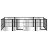 Outdoor Dog Kennel Steel 7.51 m 3124664