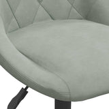 Swivel Dining Chairs 2 pcs Light Grey Velvet 335327