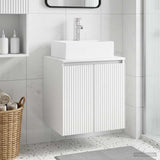 Wall-Mounted Sink Vanity White 49.5 x 41 x 62.5 cm 890412