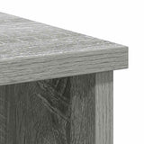 Sideboard with Drawer Grey Sonoma 101x35x76 cm Engineered Wood 861567