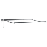 Manual Awning Frame with LEDs 5 x 3 m Polyester with PU coating 3420925