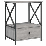 Bedside Tables 2 pcs Grey Sonoma 50x41x65 cm Engineered Wood 826090