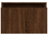 Coffee Table Set Brown Oak 100x48x40 cm Engineered Wood 815548