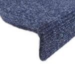 ZNTS Stair Mats Self-adhesive 30 pcs Blue 65x21x4 cm 3365660