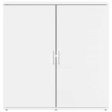 Sideboard White Engineered wood Medium Sideboard Rectangular 840513