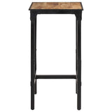 Bar Table 60x55x107 cm Solid Rough Wood Mango 358939