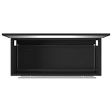 Bathroom Cabinet with Mirror Black Engineered Wood 833880