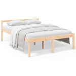 Senior Bed without Mattress 140x190cm Solid Wood Pine 810594