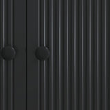Sideboard Black 66 x 34.5 x 90 cm Engineered Wood 893896