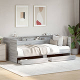 Daybed Grey Sonoma Engineered Wood Small Single 3280865