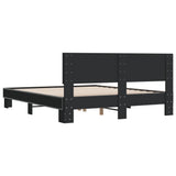 Bed Frame without Mattress Black 160x200 cm 3280182
