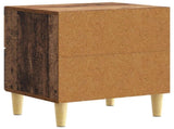 Bedside Table Old Wood 43 x 34.5 x 48 cm Engineered Wood 895001