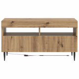 LED TV Cabinet Artisan Oak Engineered Wood 897004