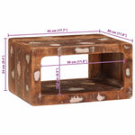 Bedside Tables 45 x 30 x 24 cm Solid reclaimed wood 4104578