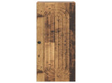 Wall-Mounted Cabinet Old Wood 33 x 34.5 x 90 cm Engineered Wood 898083