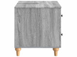 Bathroom Sink Cabinet ALKMAAR Grey Sonoma 82 x 41x 59 cm 896141