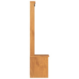 Hall Tree SANDNES 45x40x159.5 cm Solid Wood Pine 4010478