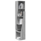 Corner Cabinet 27.5x27x140cm Engineered Wood Grey Sonoma 889871