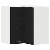 Hanging Cabinet Lyon Black Oak 57 x 57 x 60 cm Engineered Wood 863148