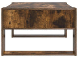 Coffee Table Smoked Oak 92 x 53 x 45 cm Engineered Wood 8000096